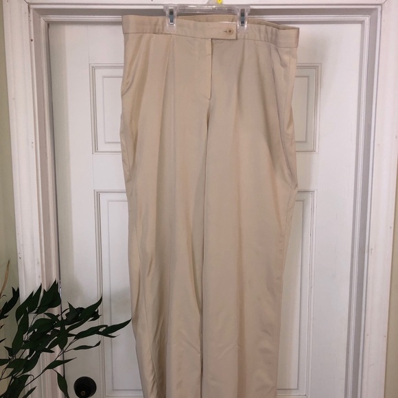 DKNY Cream Pant/Golf Pant Sz 14 - Picture 1 of 4